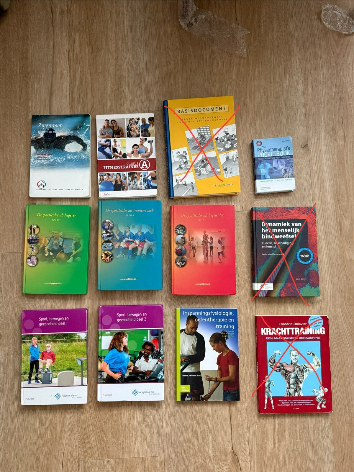 Diverse fysiotherapie / ALO / CIOS studie boeken, Boeken, Ophalen of Verzenden, Gelezen, HBO