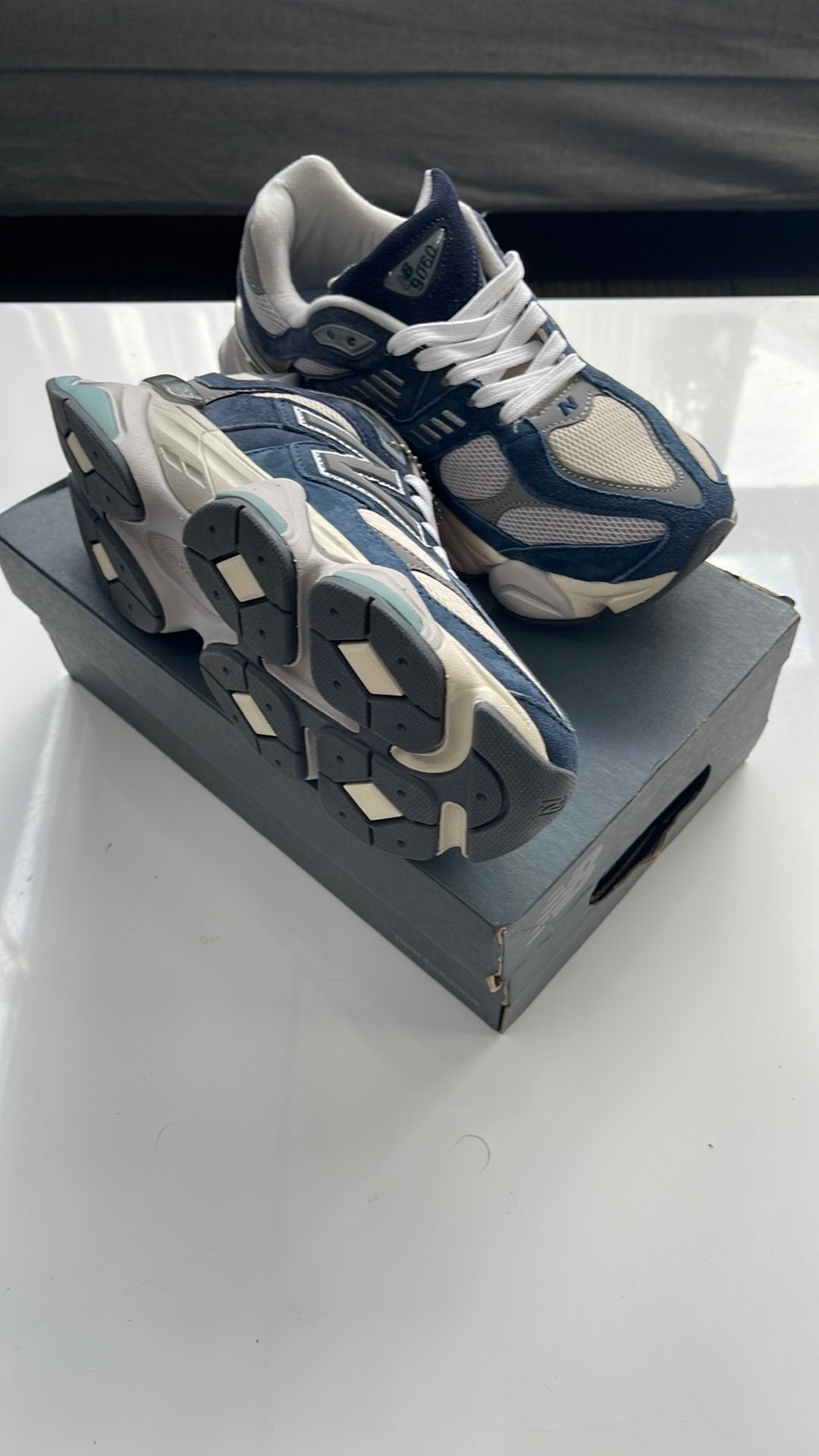 New balance 9060, Kleding | Heren, Schoenen, Ophalen, Blauw, Nieuw, Sneakers of Gympen