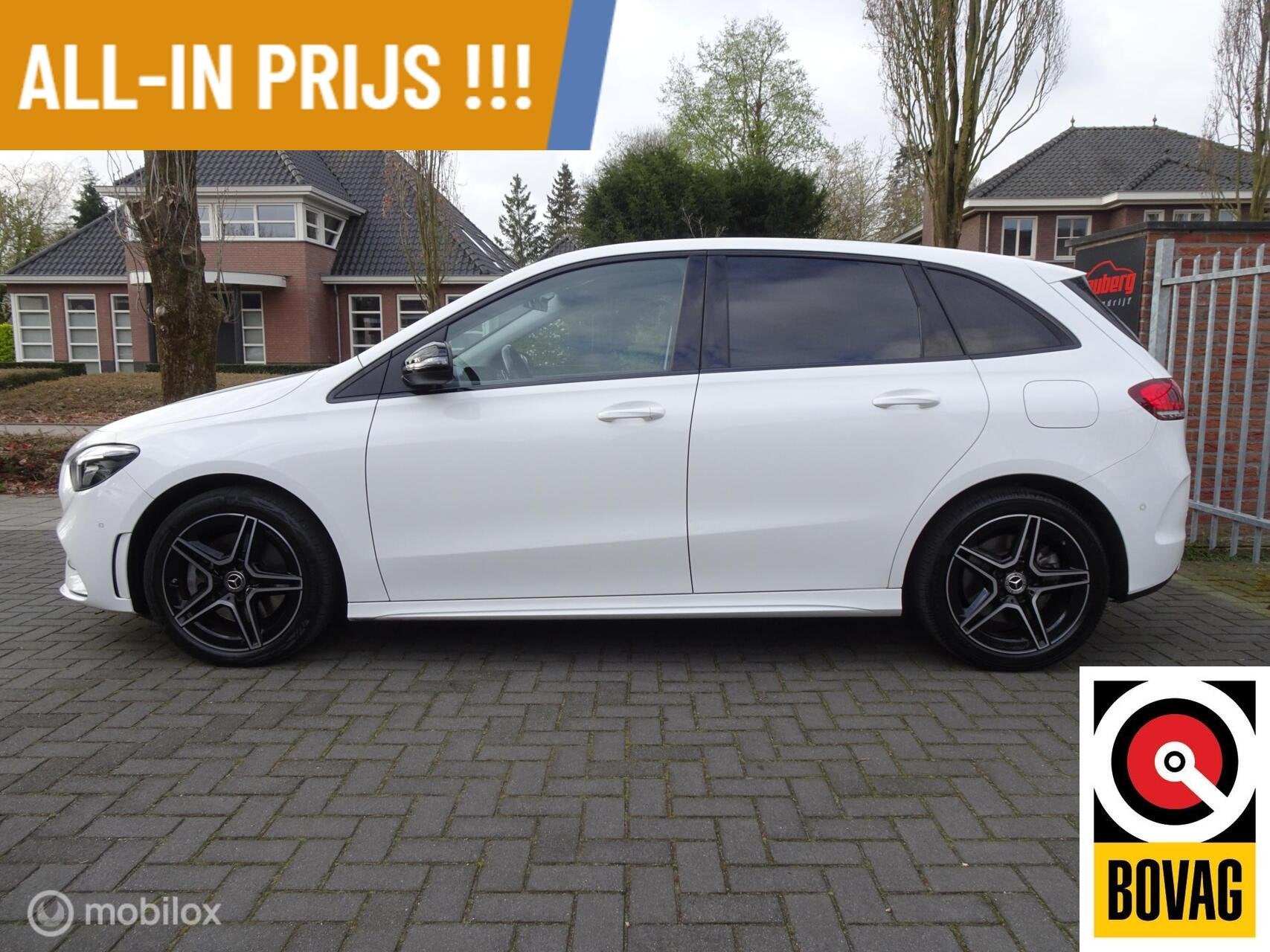 Mercedes B-klasse 250 e AMG Line NIGHT | SFEERVERLICHTING !, Auto's, Mercedes-Benz, Gebruikt, Euro 6, 4 cilinders, Wit