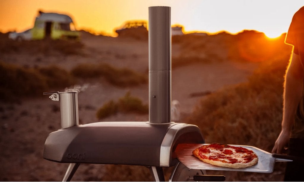 Pizza-oven Ooni Fyra, slechts 1 keer gebruikt, Tuin en Terras, Ophalen, Zo goed als nieuw, Ooni
