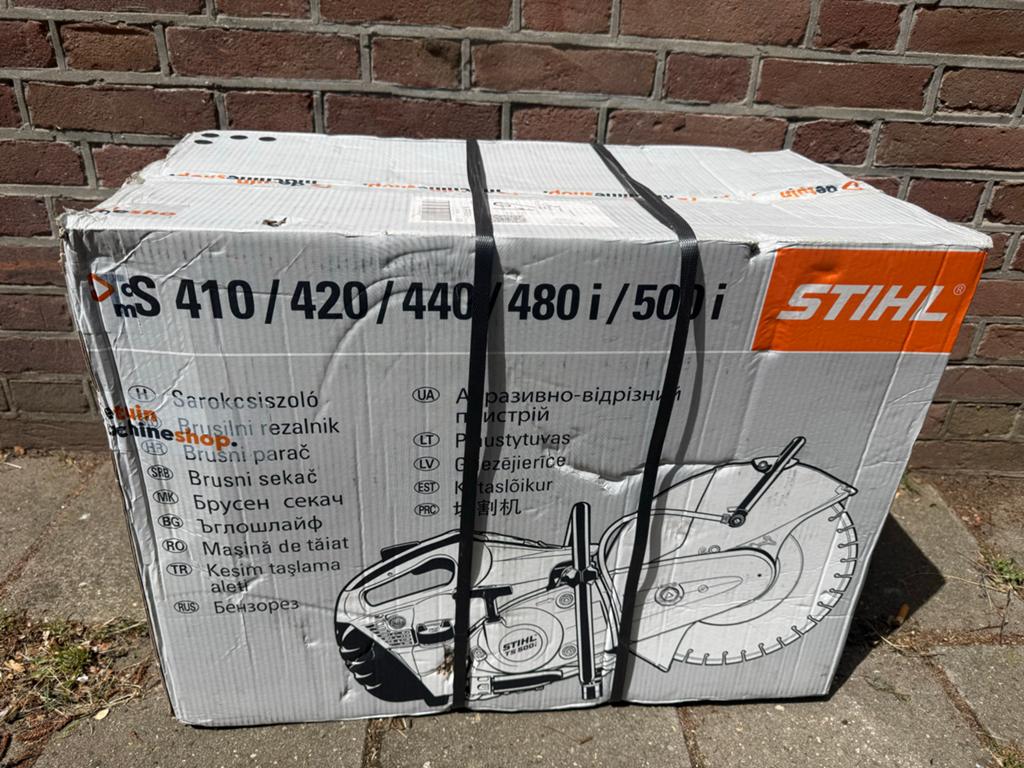 Nieuwe Stihl Doorslijper TS 500i, Verzenden, 70 mm of meer, Overige typen, Nieuw
