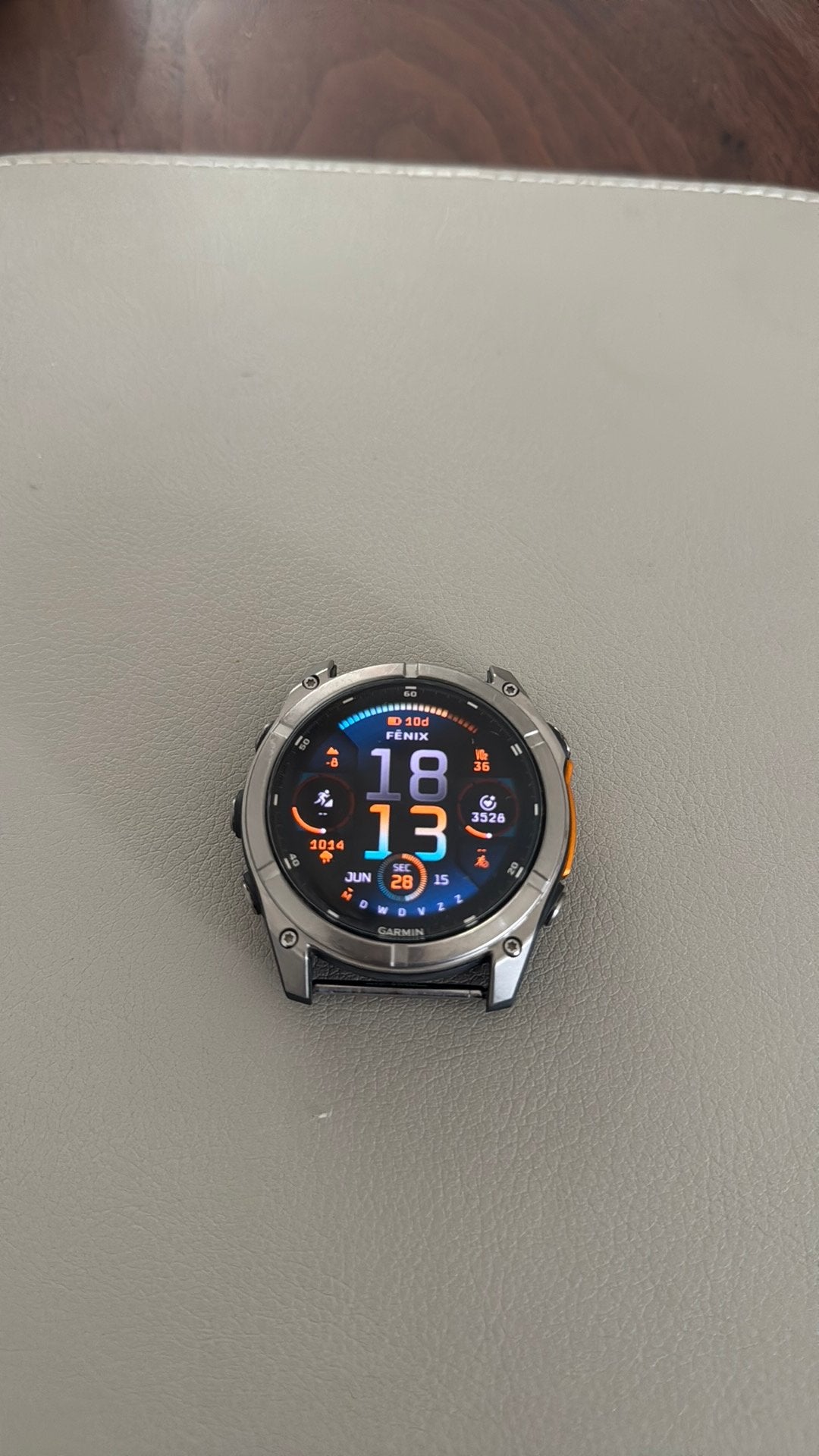 bijna NIEUWE Garmin Fenix 8 51mm Sapphire-versie, Ophalen, Afstand, Zwart, Zo goed als nieuw