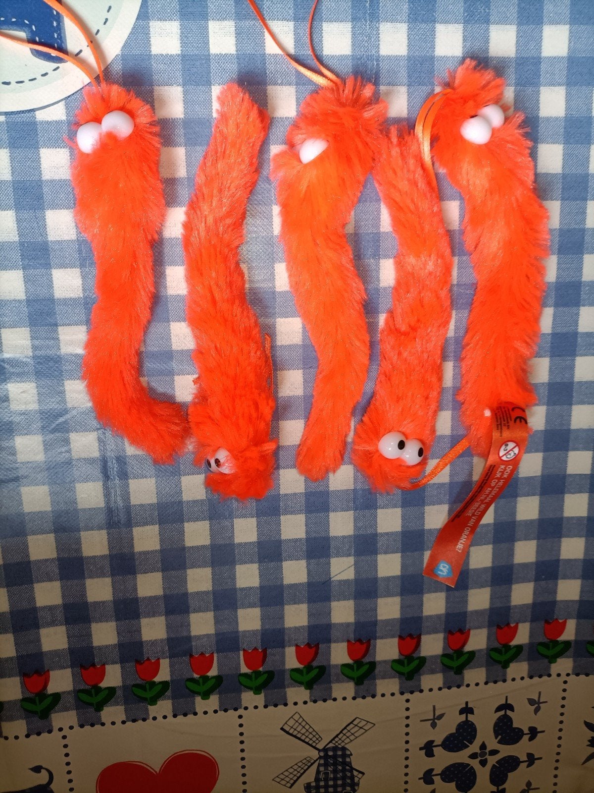 5 oranje beesies beesie Albert Heijn. Katten zijn er dol op, Ophalen of Verzenden