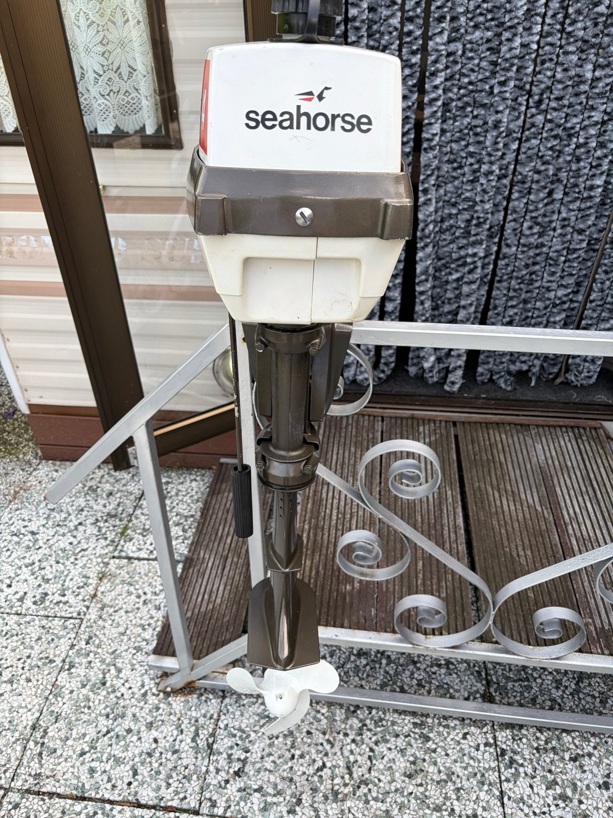 Johnson Seahorse 4 pk buitenboordmotor, Ophalen of Verzenden, Zo goed als nieuw, Motor en Techniek, Zeilboot of Motorboot