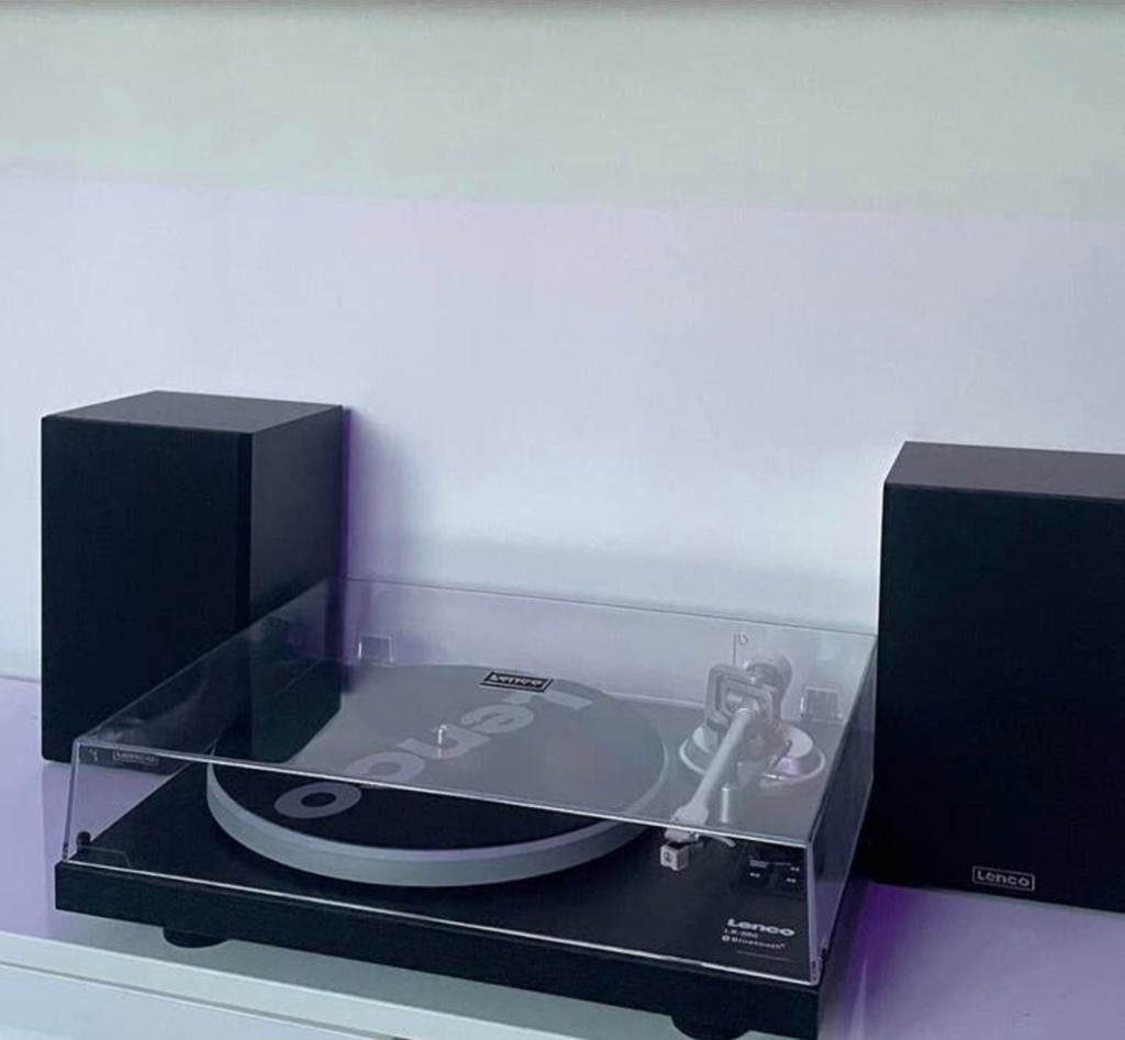 Lenco LS-500 Platenspeler Inclusief Speakers, Audio, Tv en Foto, Platenspelers, Ophalen of Verzenden, Zo goed als nieuw, Overige merken