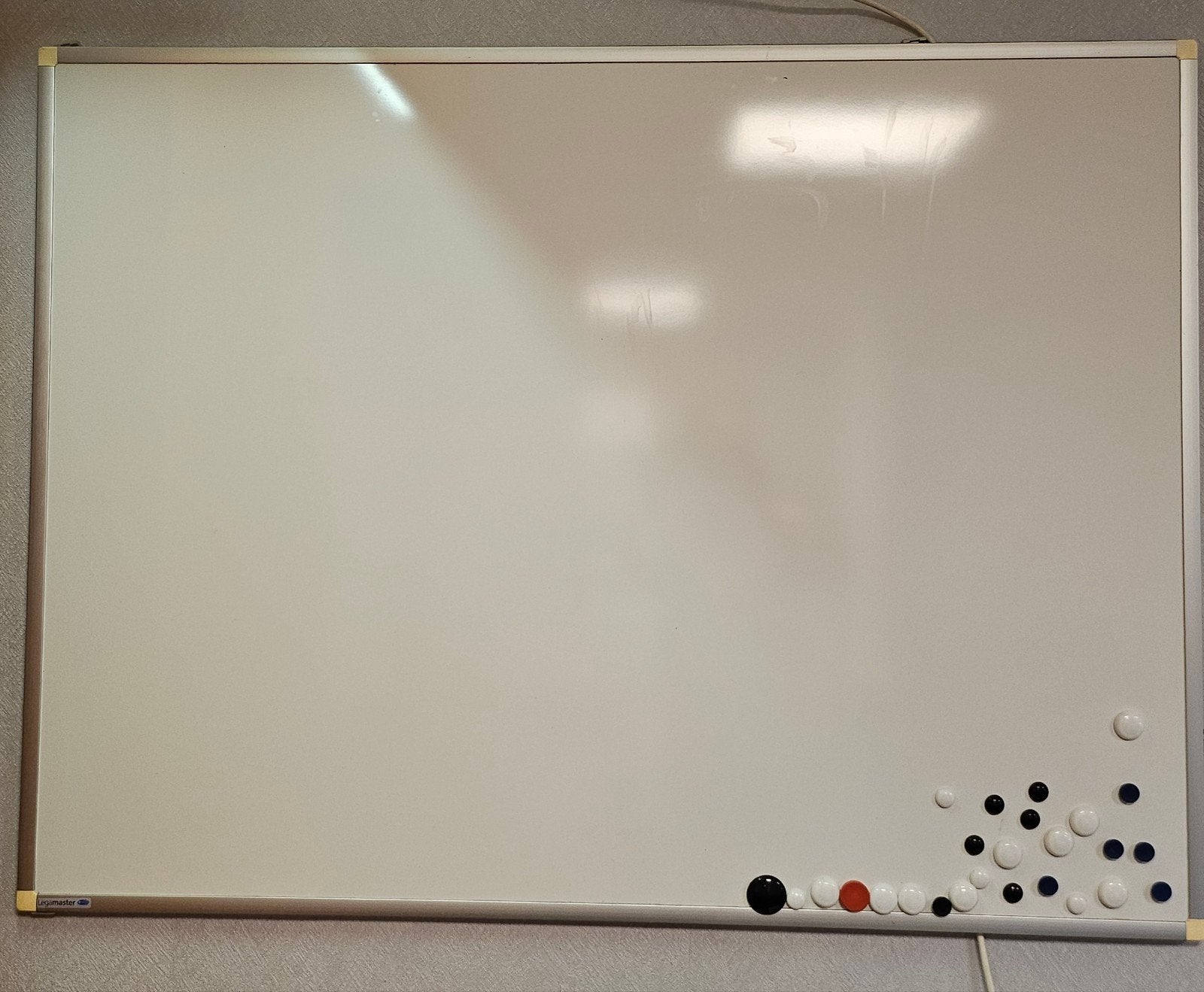 Whiteboard 120x90 voor aan de wand, Ophalen, Gebruikt, Magneetbord