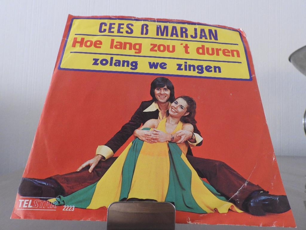 Cees & Marjan – Hoe Lang Zou 't Duren, Ophalen of Verzenden, Gebruikt, Pop, Single