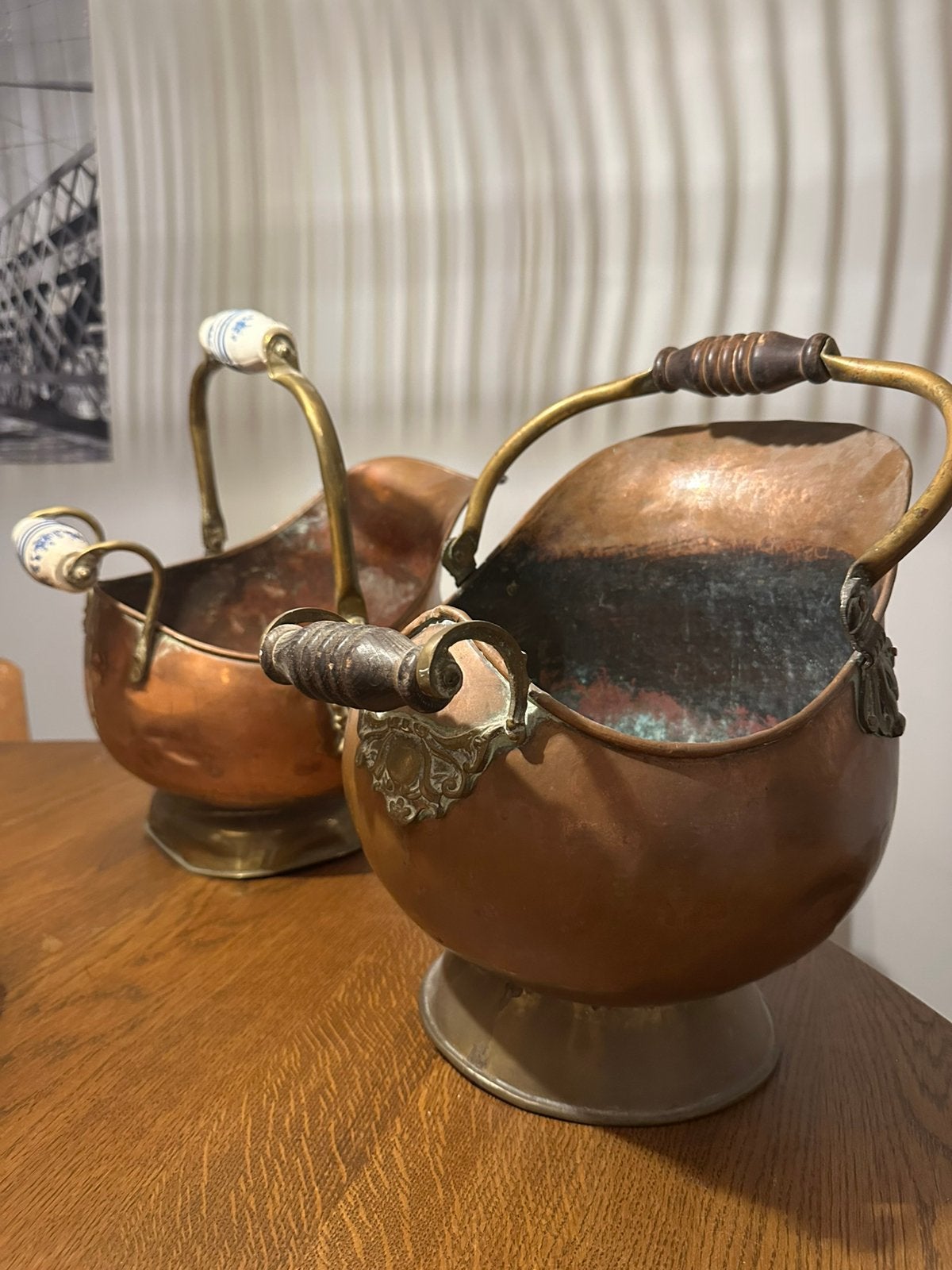 Antieke koperen ketels, Antiek en Kunst, Ophalen