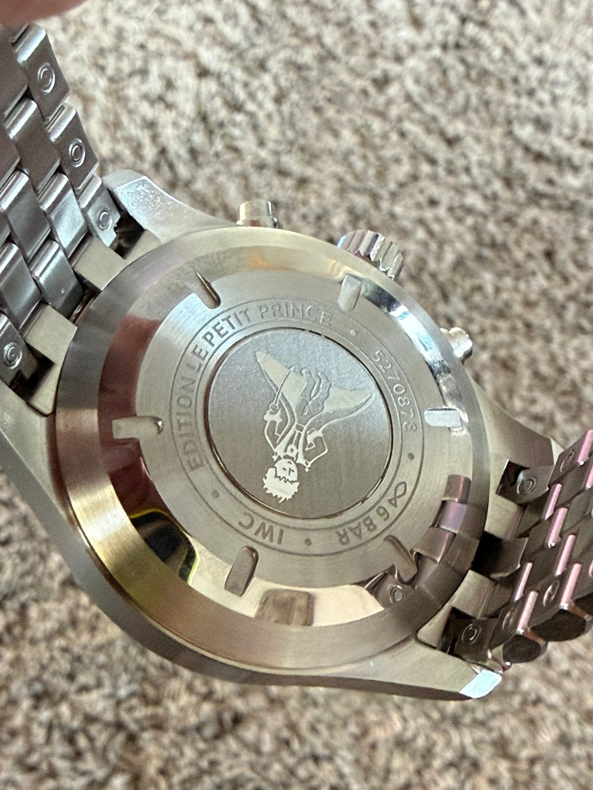 Foto 10 van IWC Pilot, Le Petite Prince, 43mm, prachtig horloge!