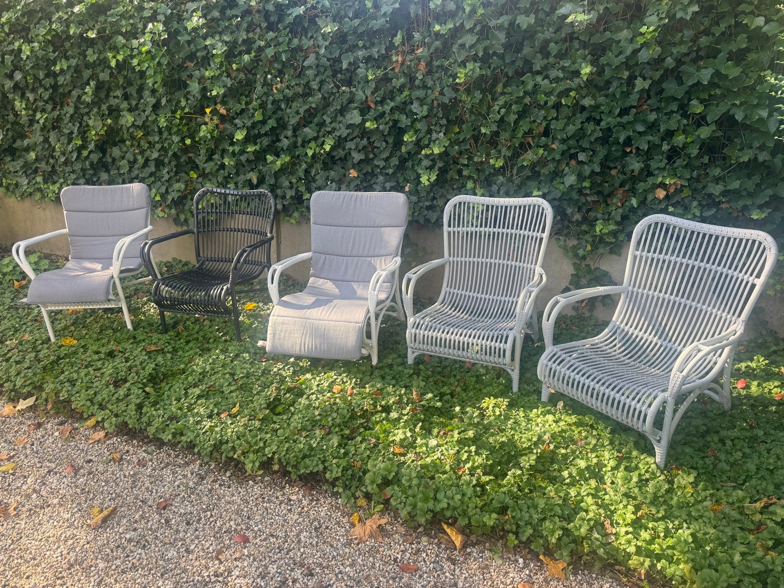 Intenso Napoli & Parma Stoelen - 5 stuks, Ophalen, Gebruikt
