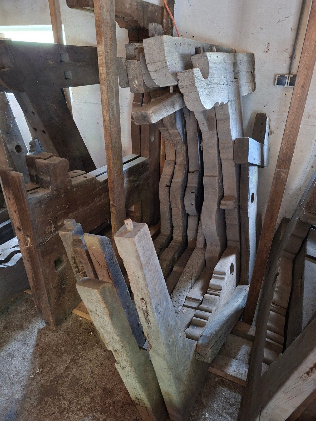 Eikenhout: Balken, Planken, Achterwanden etc, Ophalen