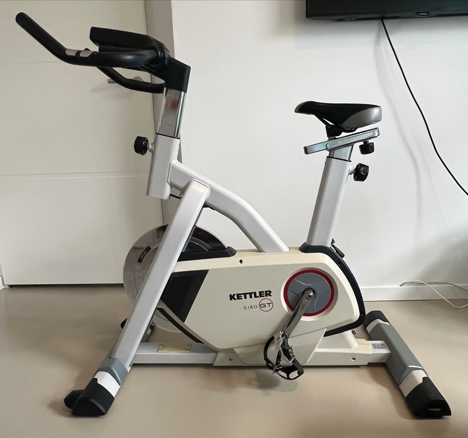 Kettler Giro GT Hometrainer, Ophalen, Zo goed als nieuw, Metaal, Benen