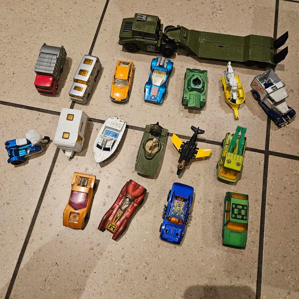 Verzameling van diverse matchbox autos, Ophalen of Verzenden