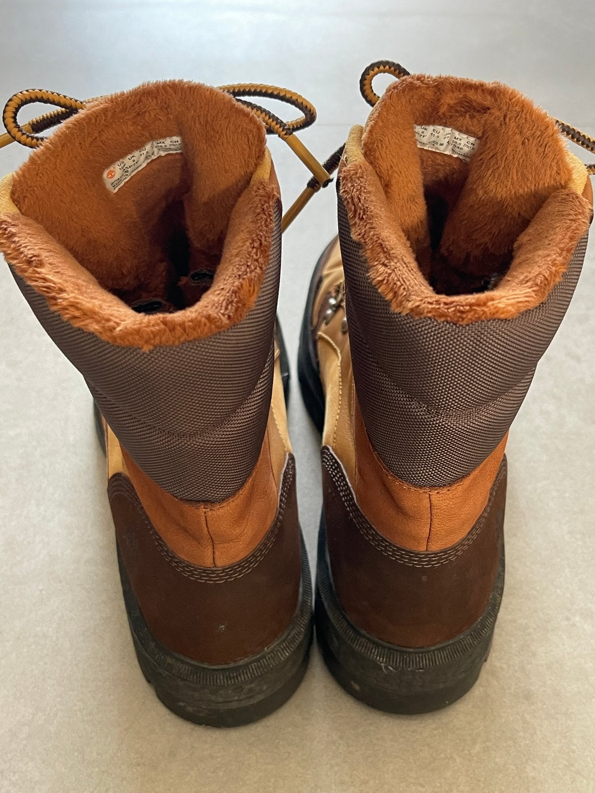 Timberland Waterproof Laarzen. Maat 41,5, Kleding | Dames, Ophalen of Verzenden, Gedragen, Bruin, Wandelschoenen