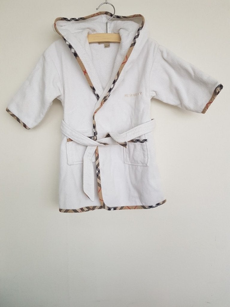 Burberry badjas 98, Ophalen of Verzenden, Zo goed als nieuw, Jongen of Meisje