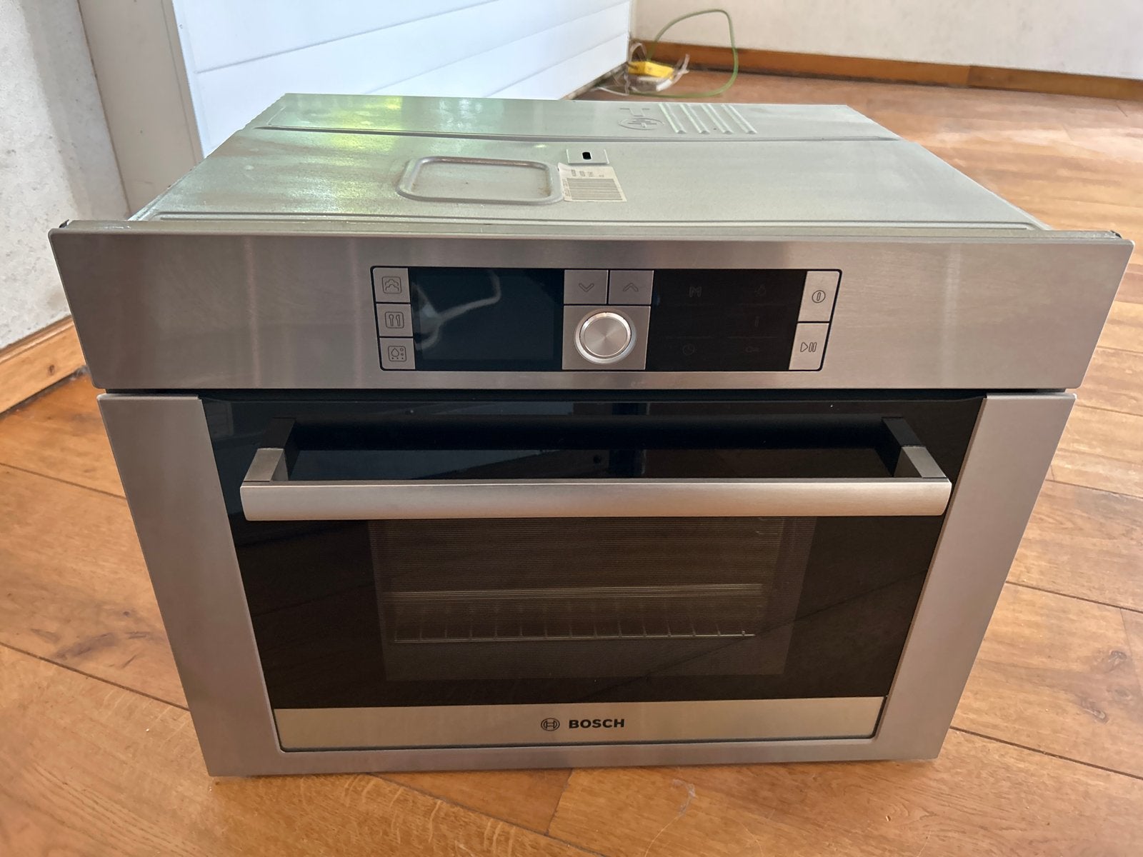 Bosch HBC26D553 stoomoven met warm lade., Ophalen, 45 tot 50 cm, Hete lucht, Bosch