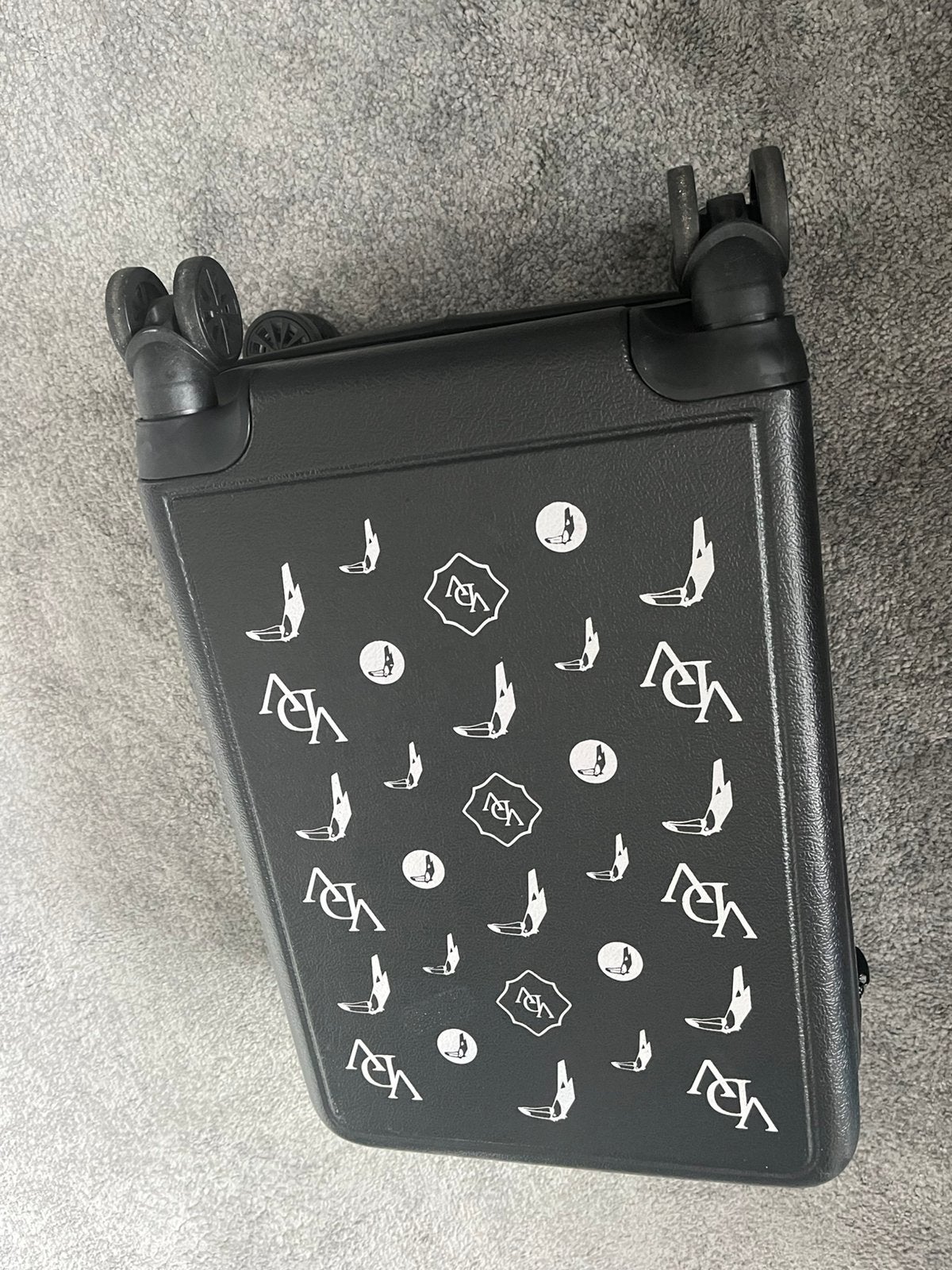 VanderValk trolley, 50 tot 60 cm, Hard kunststof, Zo goed als nieuw, 35 tot 45 cm