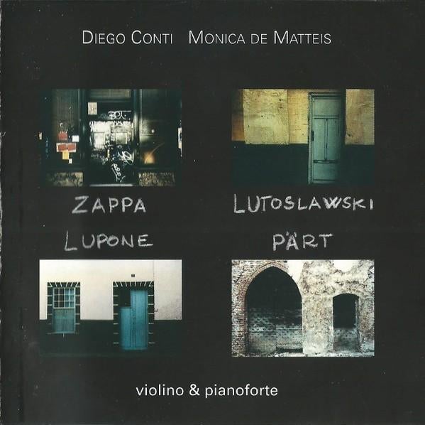 diego conti monica de matteis cd, Verzenden, Zo goed als nieuw, Overige typen