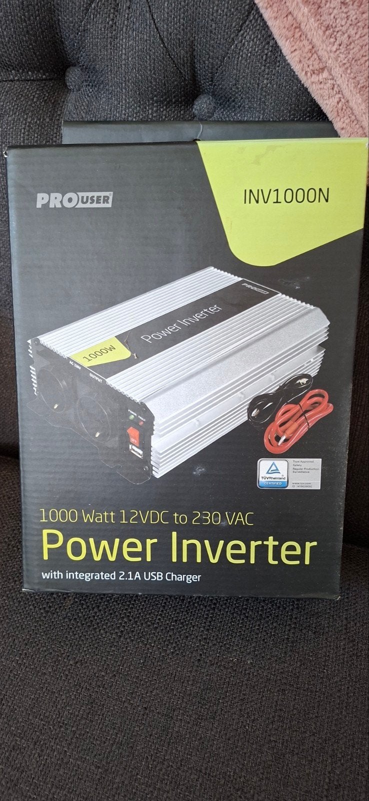 nieuw in doos. PROUSER Power Inverter INV1000N - 1000W met U, Ophalen, Nieuw
