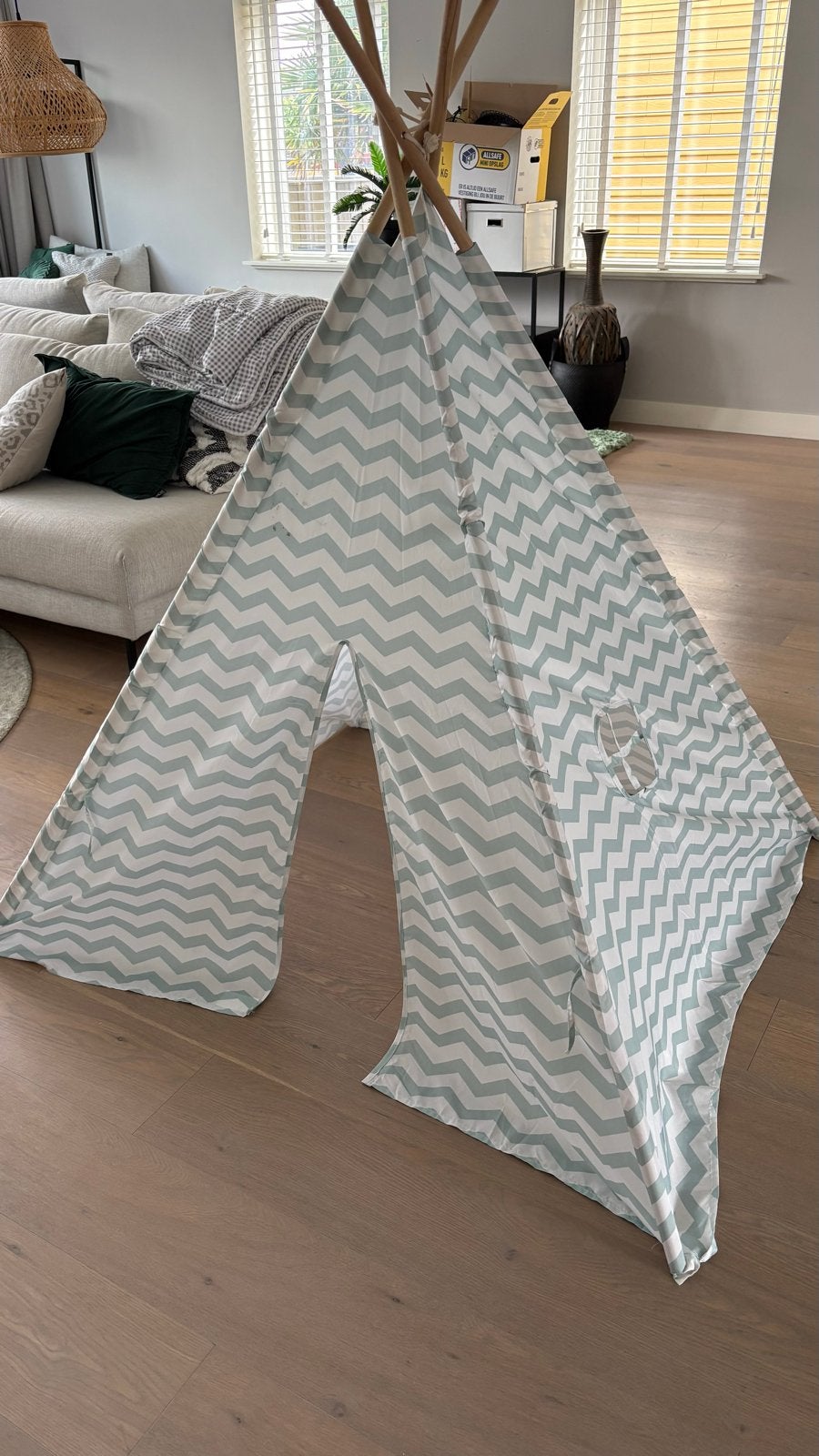 Kinder tipi tent - binnen en buiten, Ophalen, Gebruikt