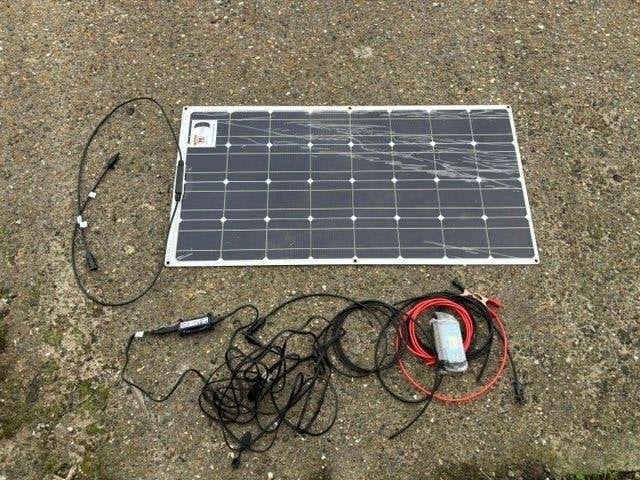Obelink flexibel zonnepaneel voor camper, boot, caravan, Ophalen of Verzenden, Nieuw