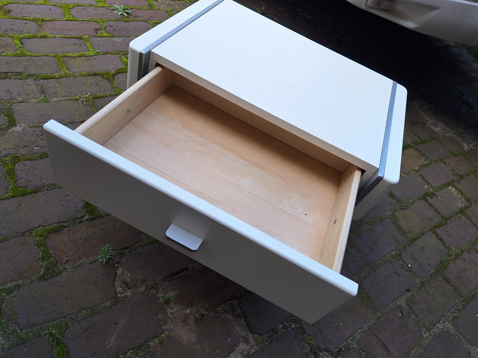 Nachtkastjes Musterring te koop, Ophalen, Zo goed als nieuw, Hout, Minder dan 45 cm