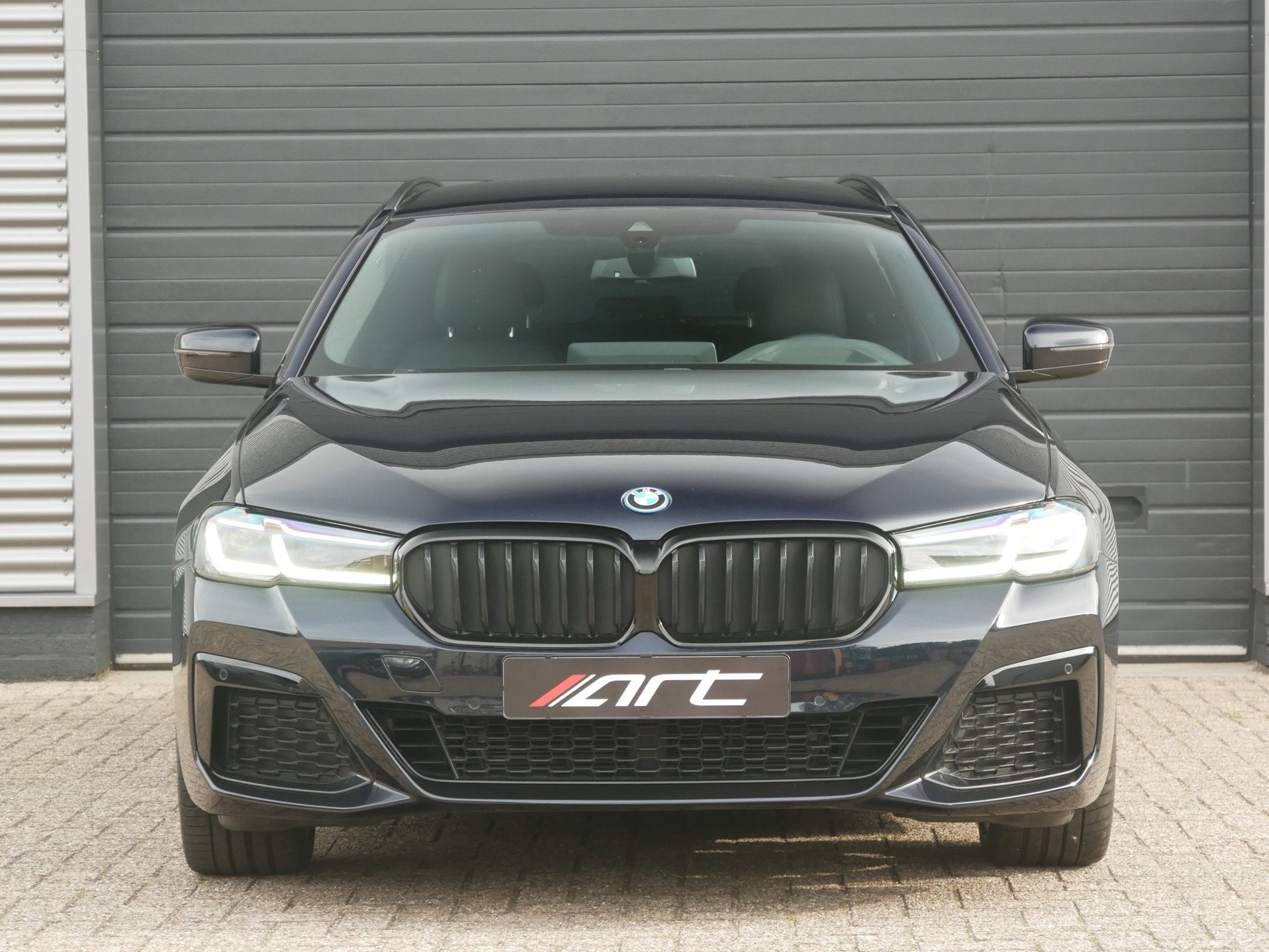 BMW 5-serie Touring 530e M-Sport, Trekhaak, Laser, Memory, 1, Gebruikt, 4 cilinders, Zwart, Hybride Elektrisch/Benzine