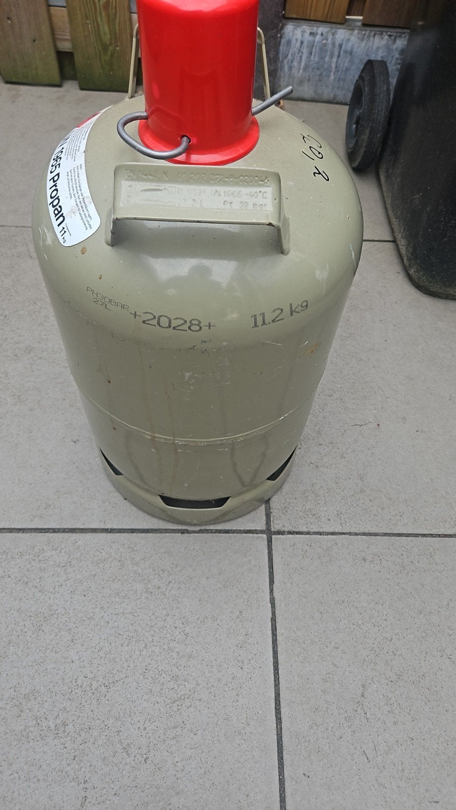 Propaan gasfles 11.2 kg - Keurdatum 2028, Ophalen, Gebruikt