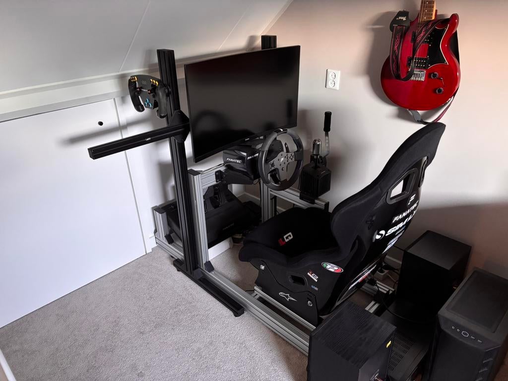 Complete Sim Racing Setup – Fanatec + Sim-Lab GT1 Evo, Spelcomputers en Games, Ophalen, Zo goed als nieuw