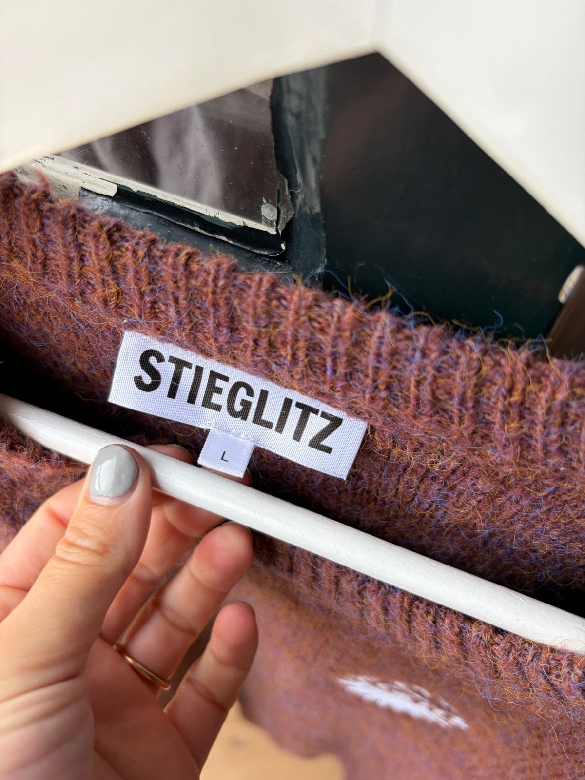 Stieglitz trui maat L, Ophalen of Verzenden, Gedragen, Maat 42/44 (L), Bruin