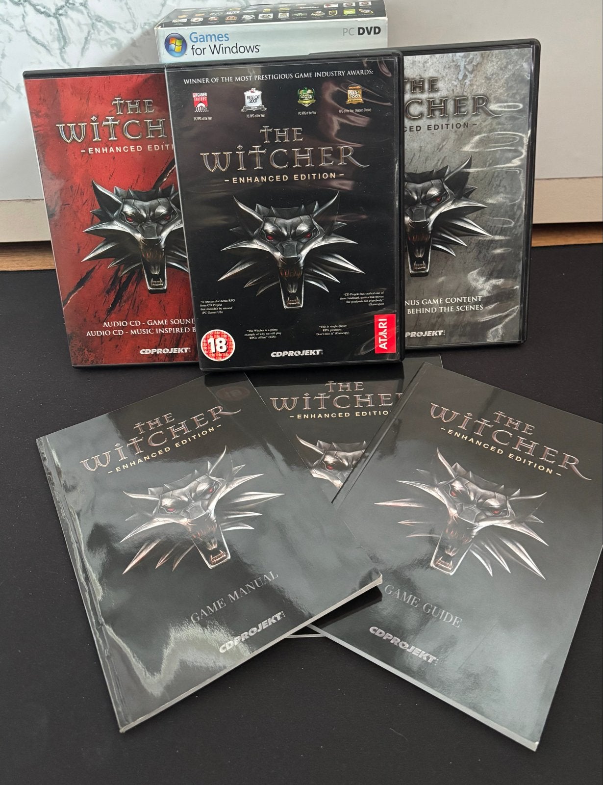 The Witcher Enhanced Edition - pc, Spelcomputers en Games, Vanaf 18 jaar, 1 speler, Ophalen of Verzenden, Zo goed als nieuw