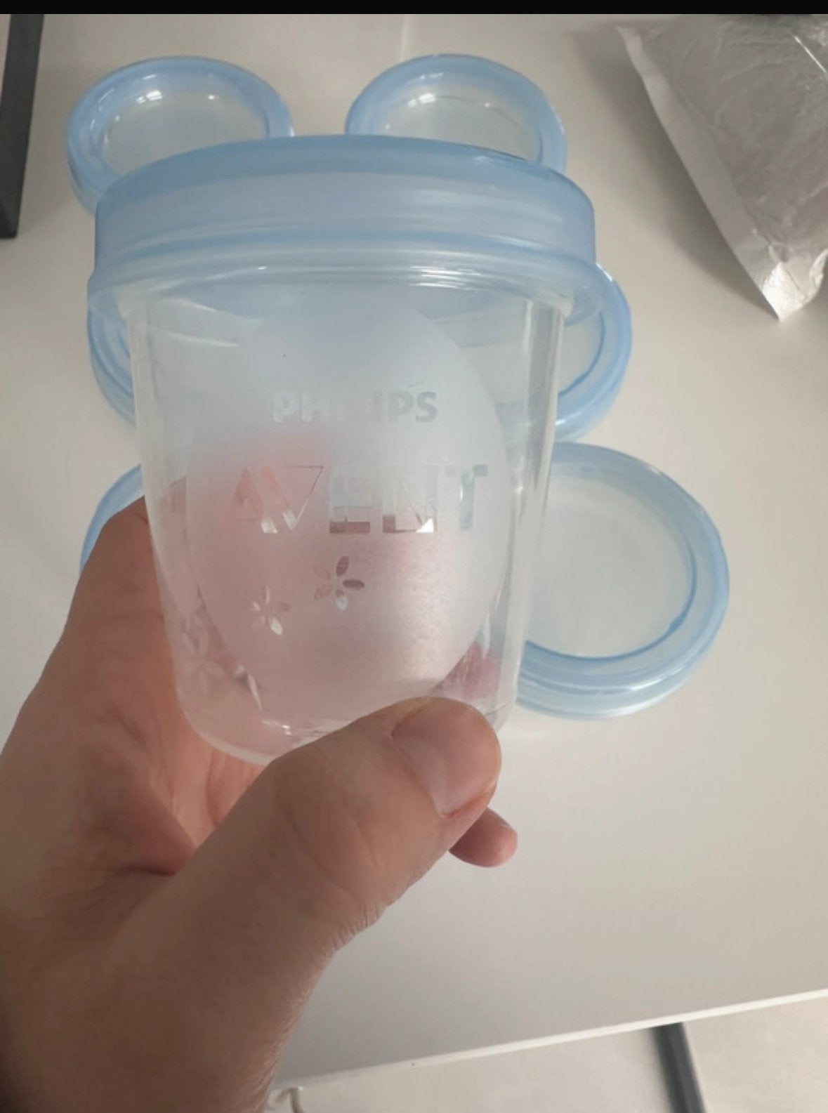 Philips Avent Bewaarbakjes voor Babyvoeding (6 stuks), Bewaarbakje, Zo goed als nieuw, BPA-vrij, Philips Avent