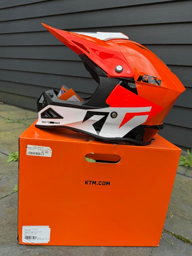KTM Dynamic-FX Crosshelm - Maat XXL Váha 1,250 g (±50 g), Motoren, Overige merken, Ophalen of Verzenden, XXL, Tweedehands
