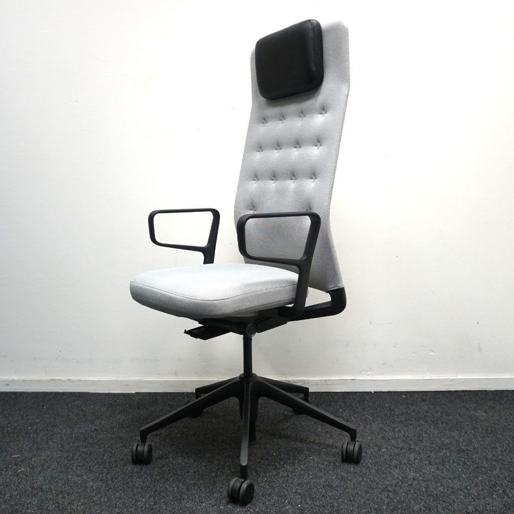 Vitra ID Trim L Bureaustoelen | Lichtgrijs | Showroommodel, Huis en Inrichting, Bureaustoelen, -, -, Nieuw, Ophalen of Verzenden