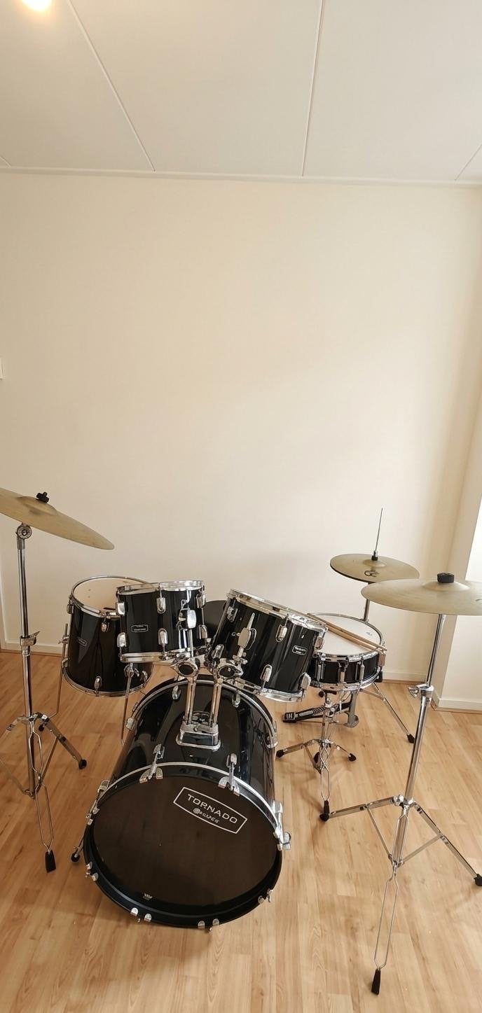 Tornado by Mapex drumstel, compleet met bekkens, Ophalen of Verzenden, Gebruikt, Overige merken