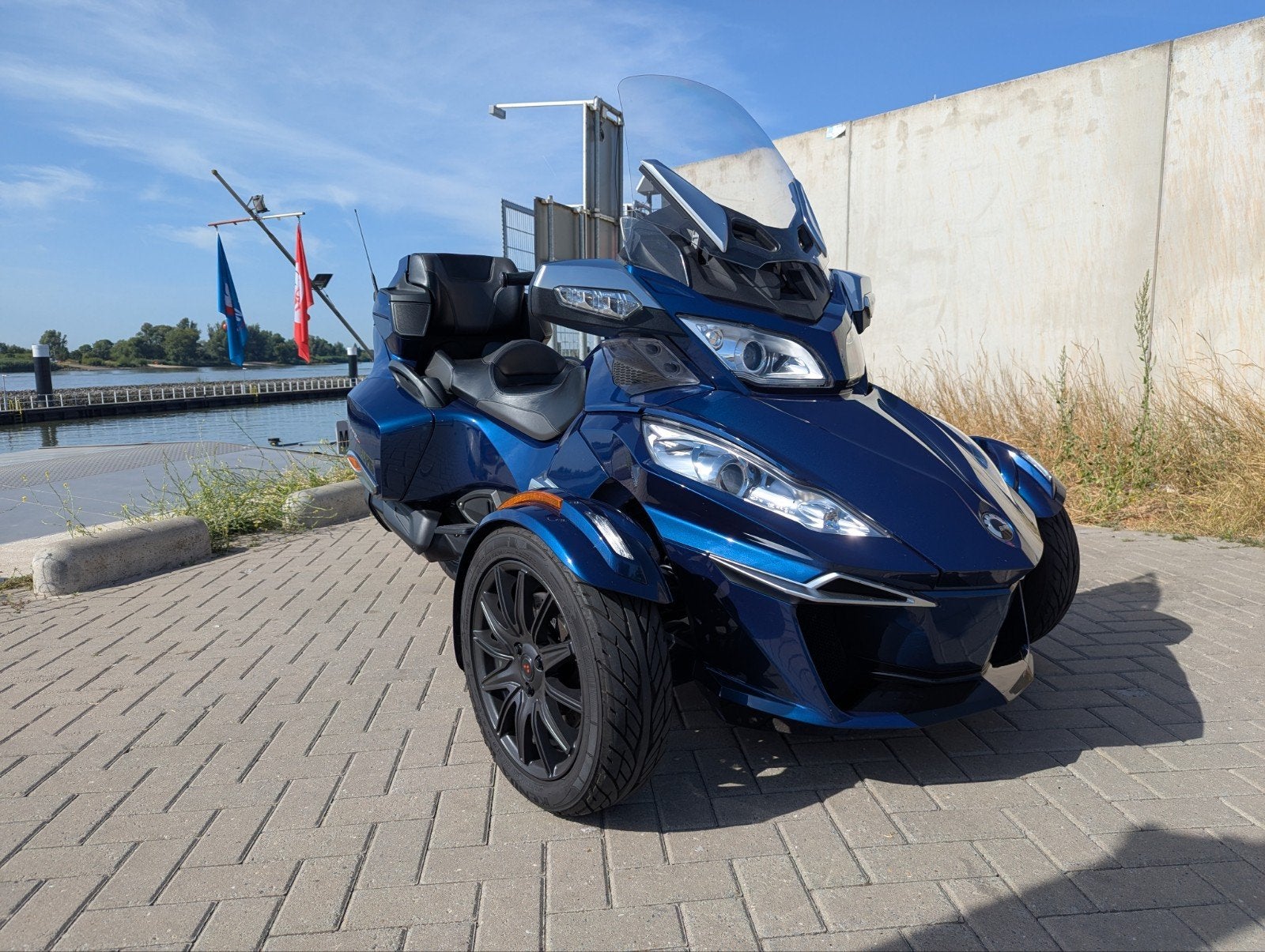 Can-Am Spyder RT 1330 - Nieuwstaat, Full Options, Automaat, Motoren, Quads en Trikes, 1330 cc, 3 cilinders, Meer dan 35 kW