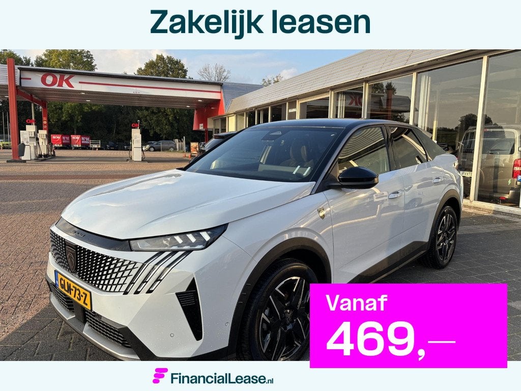 Peugeot 3008 1.2 Hybrid 136 GT | Apple carplay/Android auto, Gebruikt, Euro 6, 1199 cc, Wit