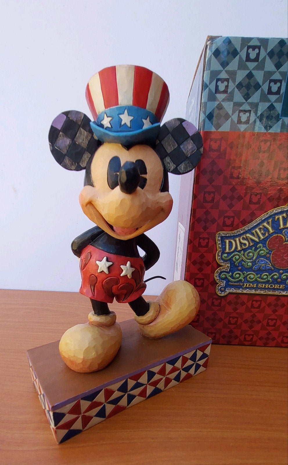 Mickey Mouse Disney Traditions, Ophalen of Verzenden, Mickey Mouse, Zo goed als nieuw, Beeldje of Figuurtje