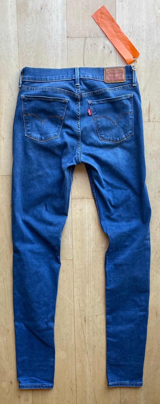 Levi Levi’s 710 Super Skinny jeans W28 L32 blauw, Ophalen of Verzenden, Blauw, W28 - W29 (confectie 36)