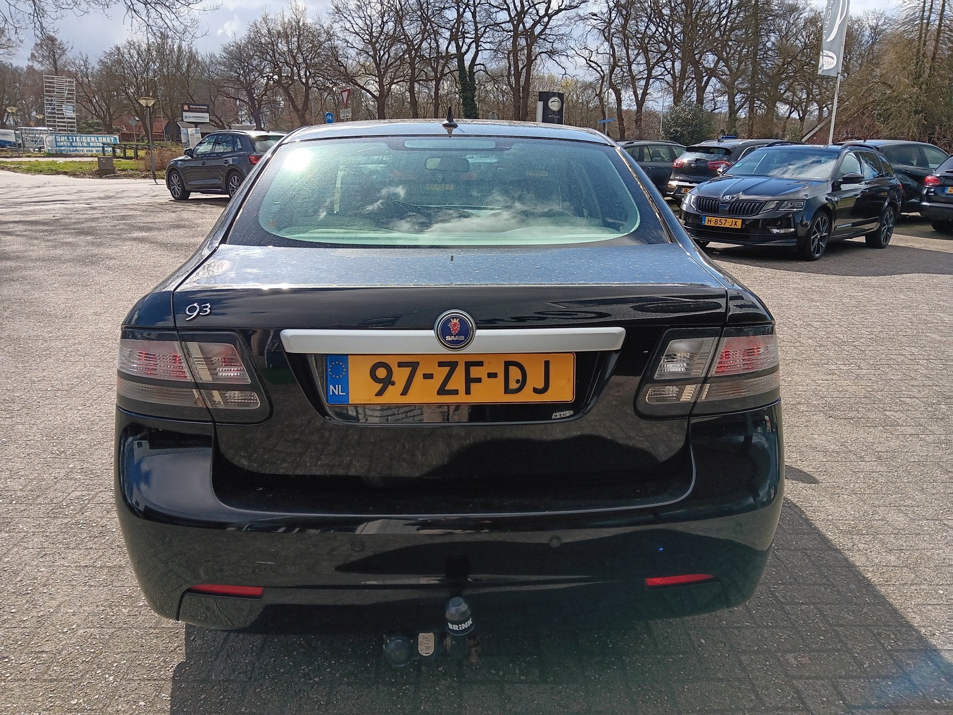 Saab 9-3 Sport Sedan 1.8t Intro Edition|AUtomaat|LPG-g3, Auto's, Gebruikt, Beige, 4 cilinders, 150 pk