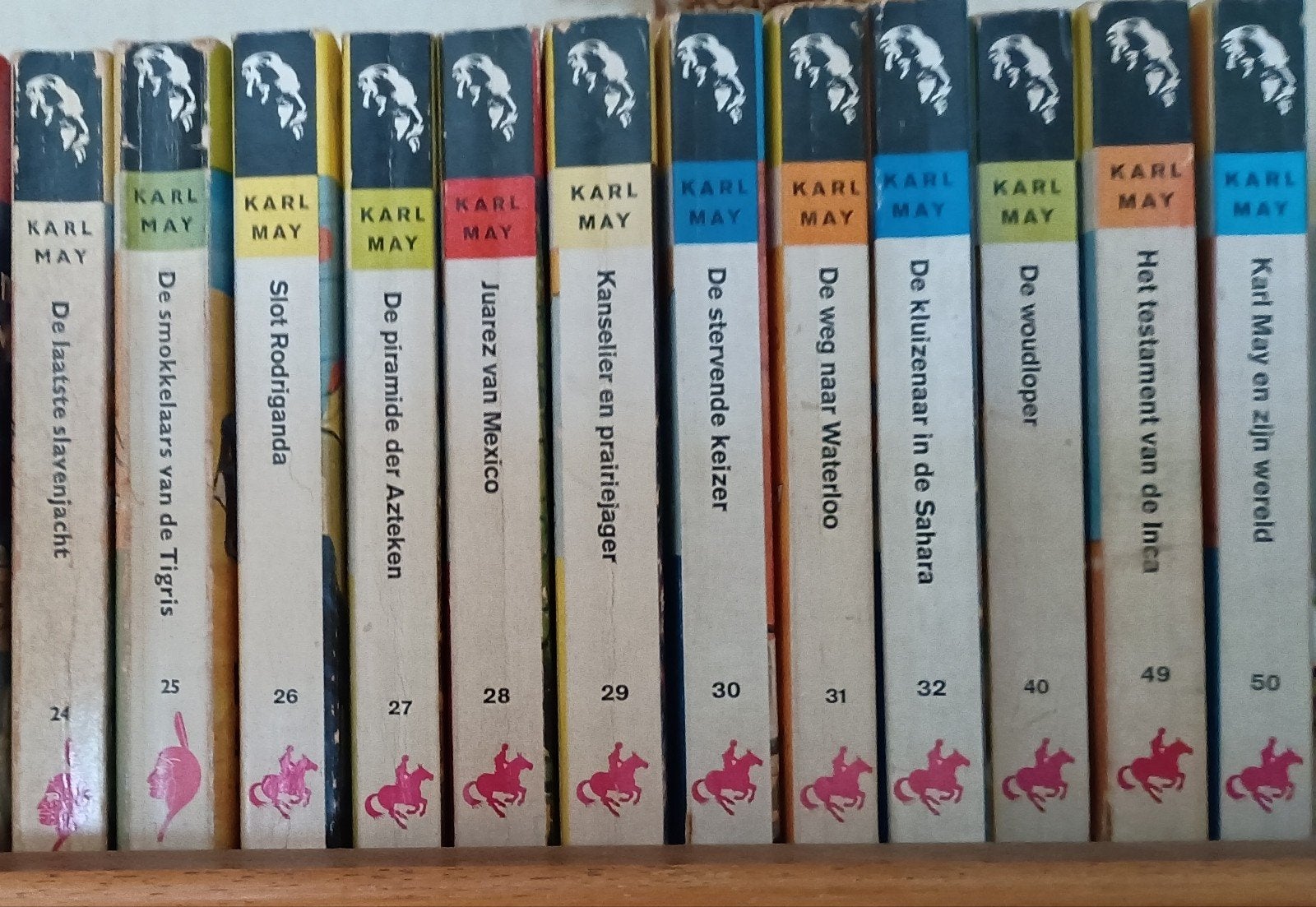 Karl May Boeken Collectie - Diverse Titels, Ophalen, Gelezen