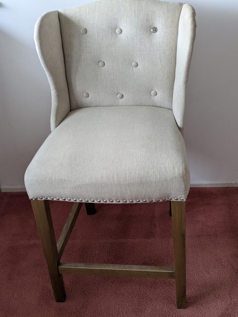 Riviera maison barkruk en/of tafelstoel, Huis en Inrichting, 1 kruk, Ophalen, Hout, 60 tot 90 cm