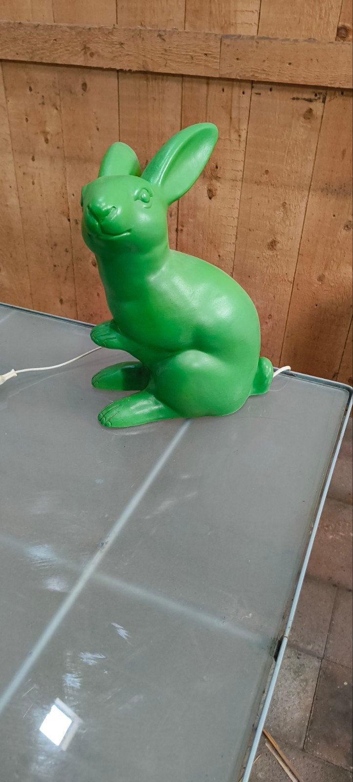 Heico Konijnenlamp - Groen, Overige merken, Gebruikt, Kunststof, E14 (klein)