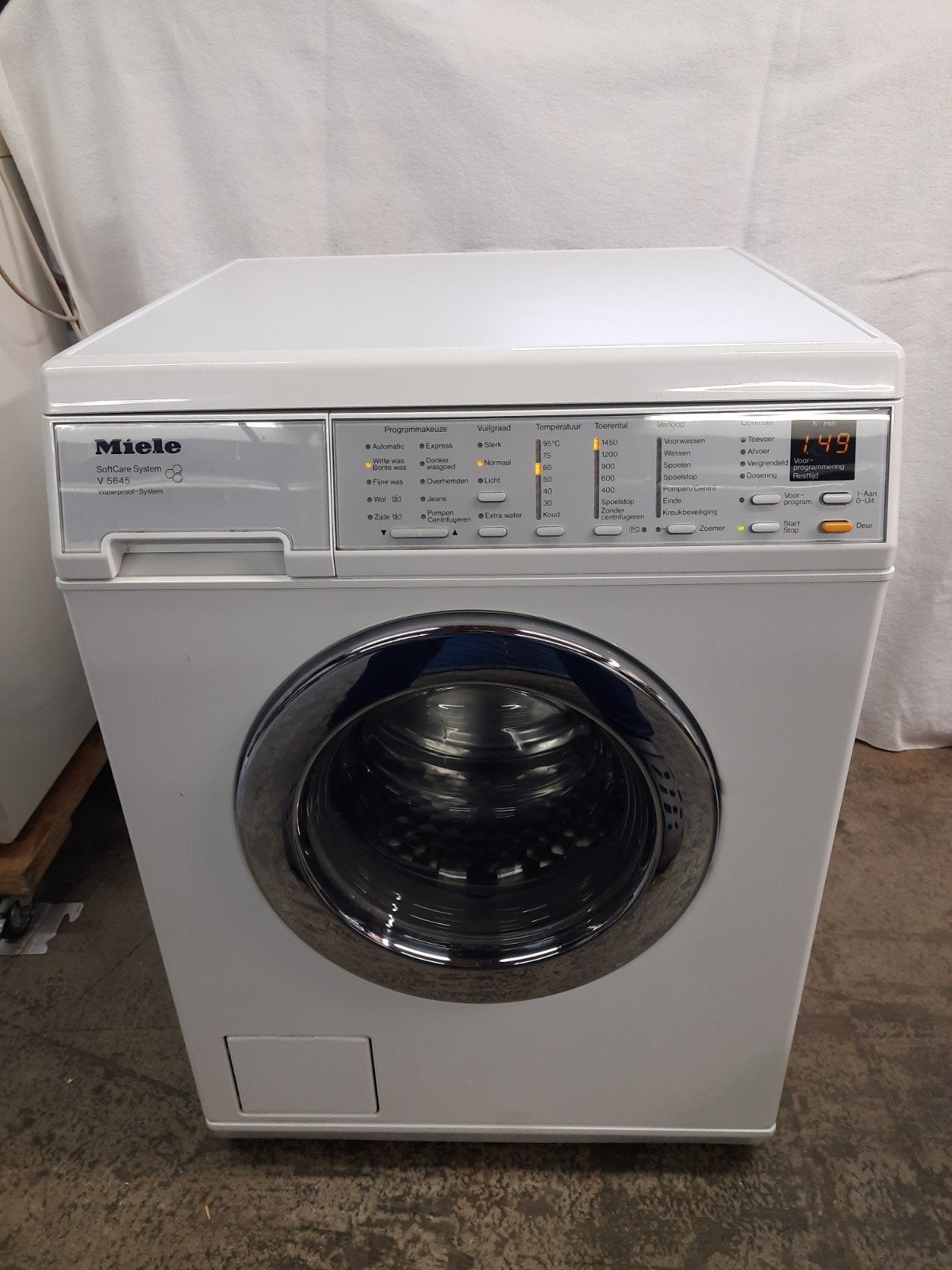 wasmachine, 6 tot 8 kg, Ophalen, 1200 tot 1600 toeren