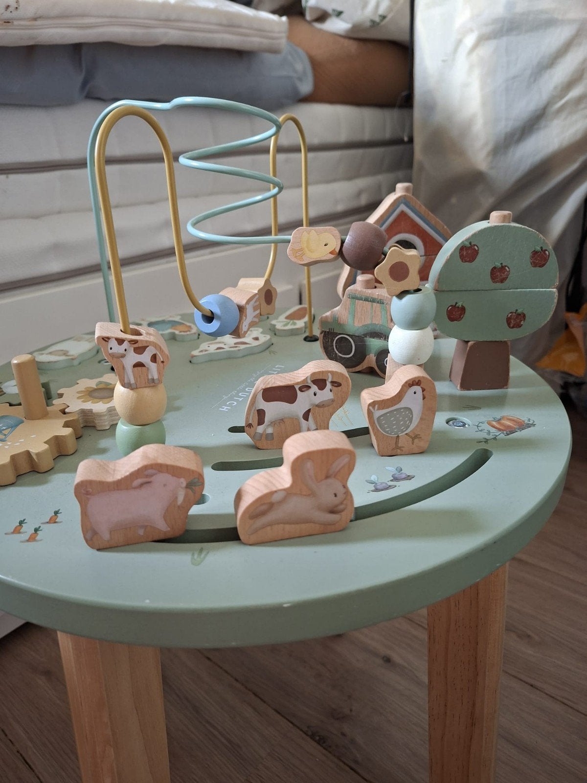 Little Dutch farm speelgoedtafel., Ophalen, Gebruikt
