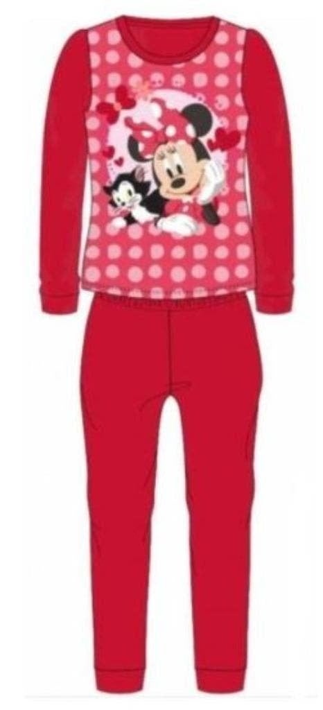 Minnie Mouse Fleece Pyjama Rood - Maat 92, Nacht- of Onderkleding, Meisje, Minnie Mouse, Nieuw