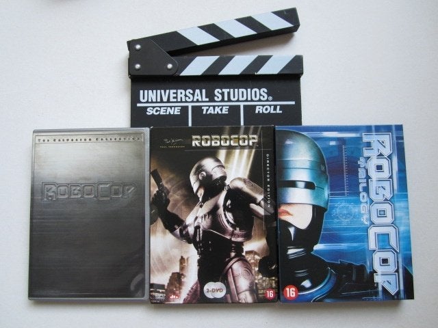 Robocop 1 (of trilogy €25) DVD, Alle leeftijden, Ophalen of Verzenden, Zo goed als nieuw