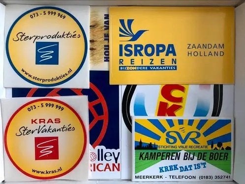 Heel veel reisstickers € 1,00 per set., Ophalen of Verzenden, Nieuw