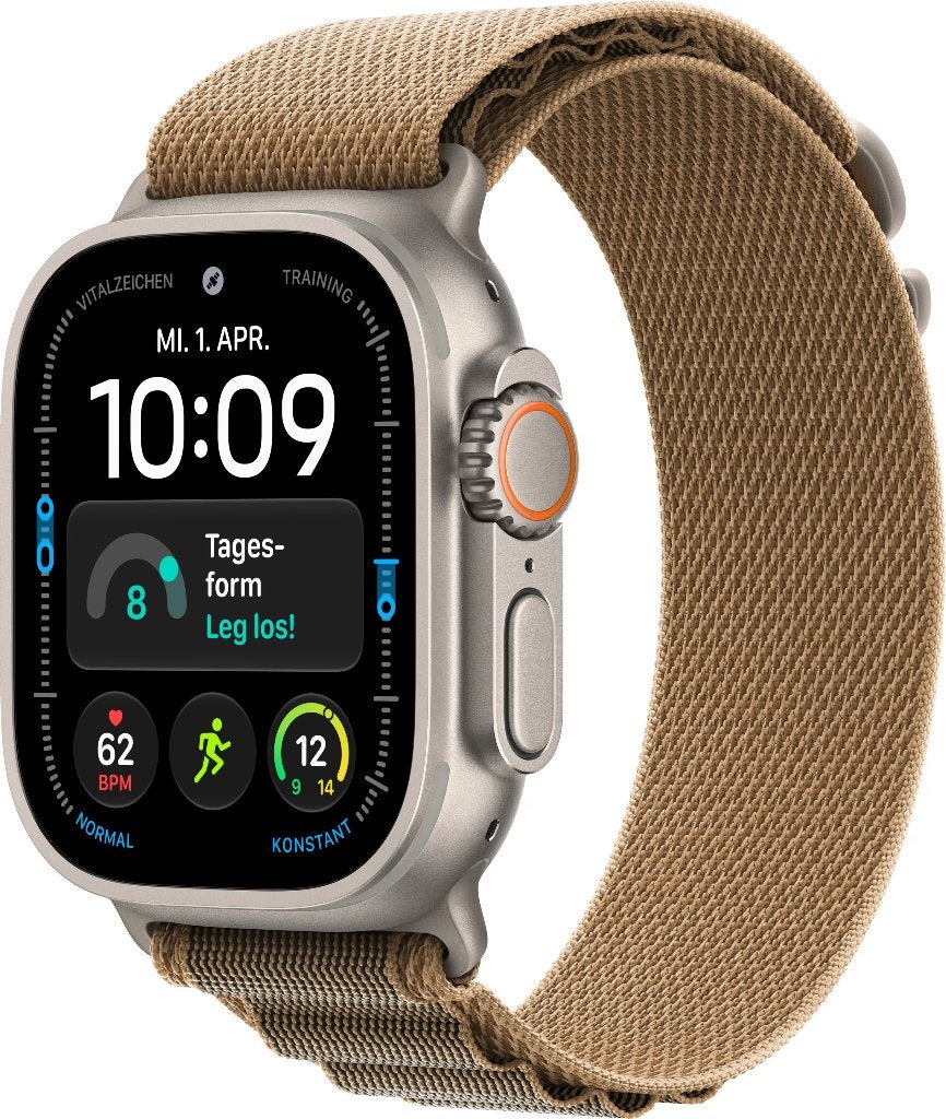 Apple Watch Ultra 4 49mm Natural Titanium Desert Alpine M, Apple Park Way Cupertino, Apple, Nieuw, Info@apple.com