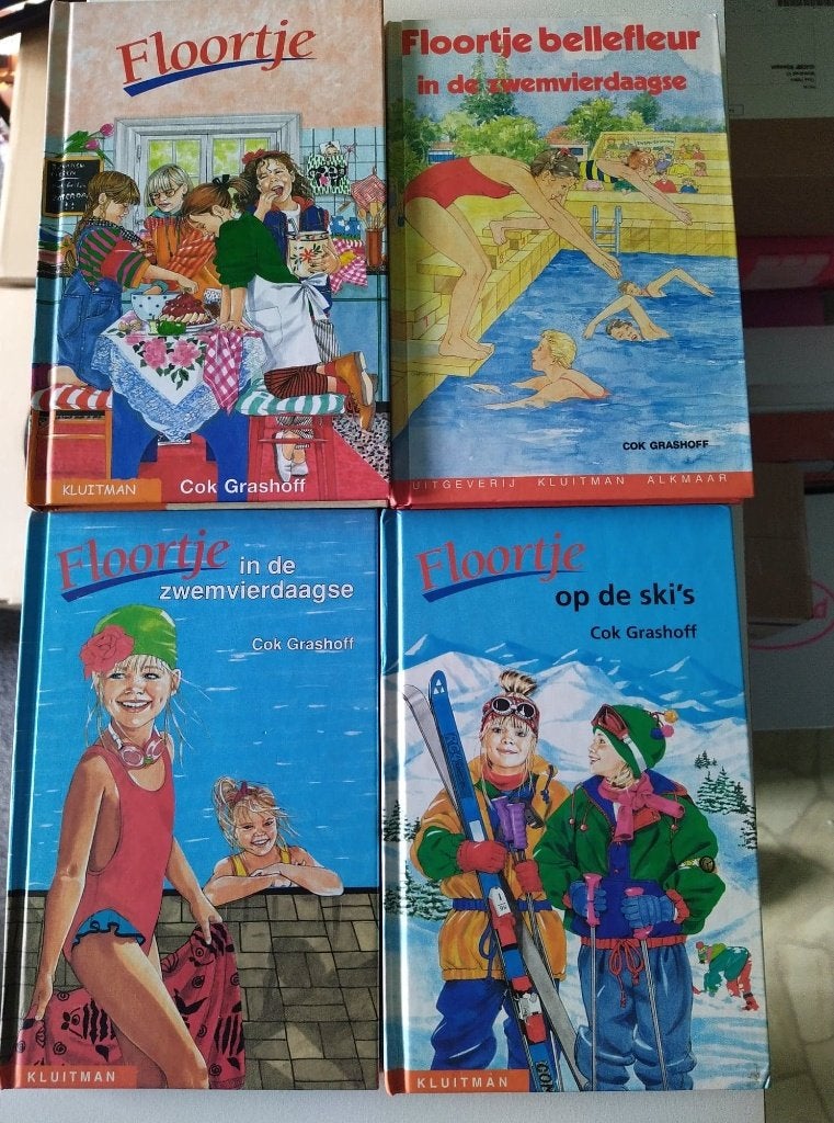 jeugd boeken floortje/div, Ophalen, Zo goed als nieuw, Cok Grashoff, Fictie